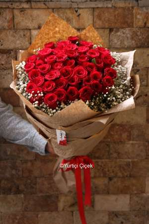 41 Red Roses Bouquet