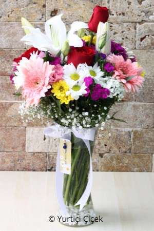 Spring Flowers in Vase 2