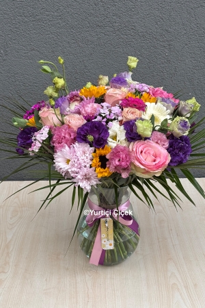 Spring Flowers in Vase 3